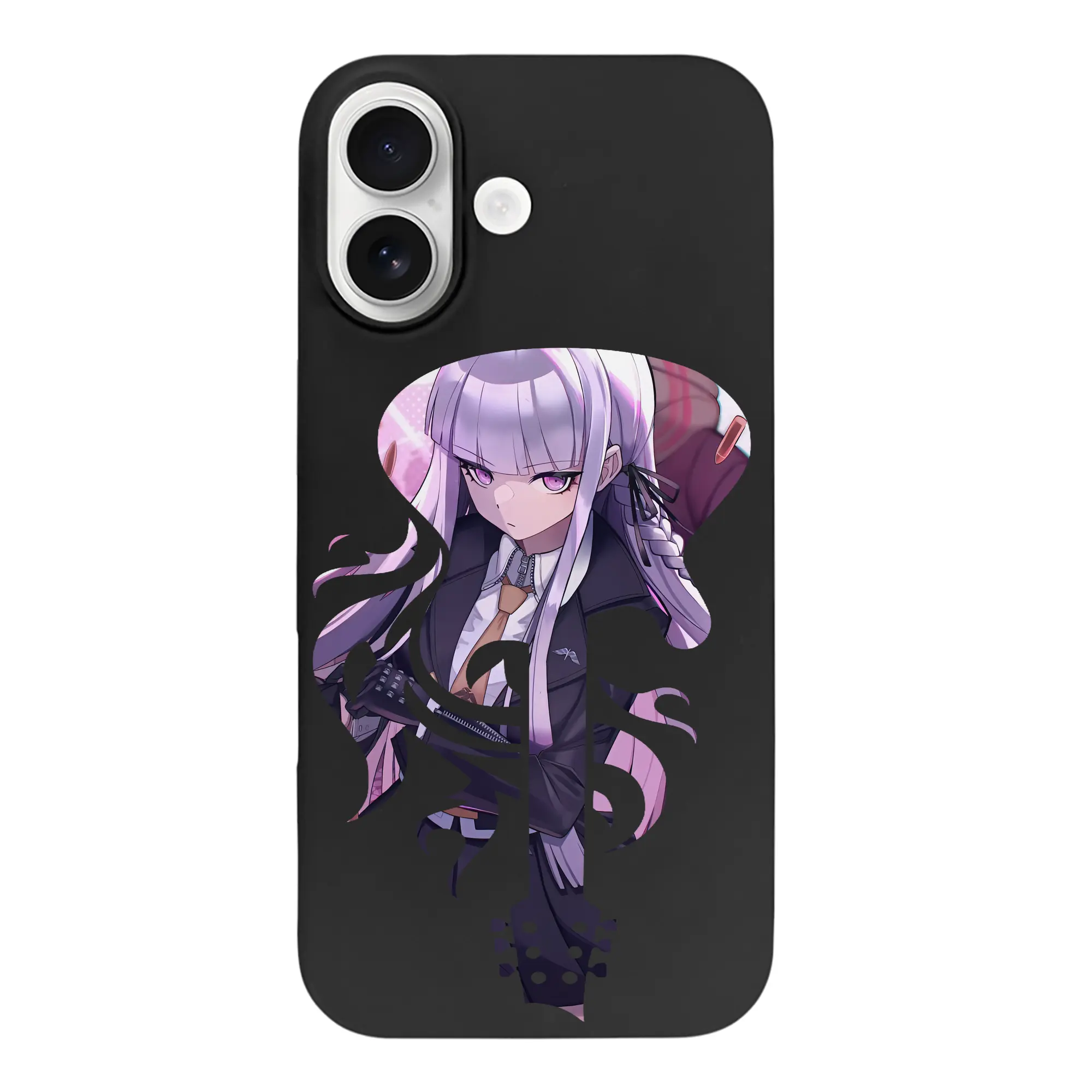 ダンガンロンパ グッズ,霧切響子 - iPhone 17 シリーズ シリコンケース 薄型 耐衝撃 指紋防止 ソフトタッチカバー 精密フィット 傷防止 保護ケース iPhone 17/17 Air/17 Pro/17 Pro Max 対応